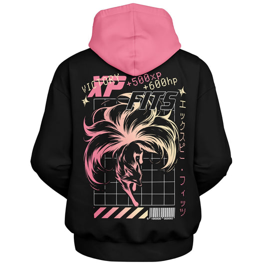 XP FITS KITSUNE MAGIC FOX Heavy Oversized Hoodie