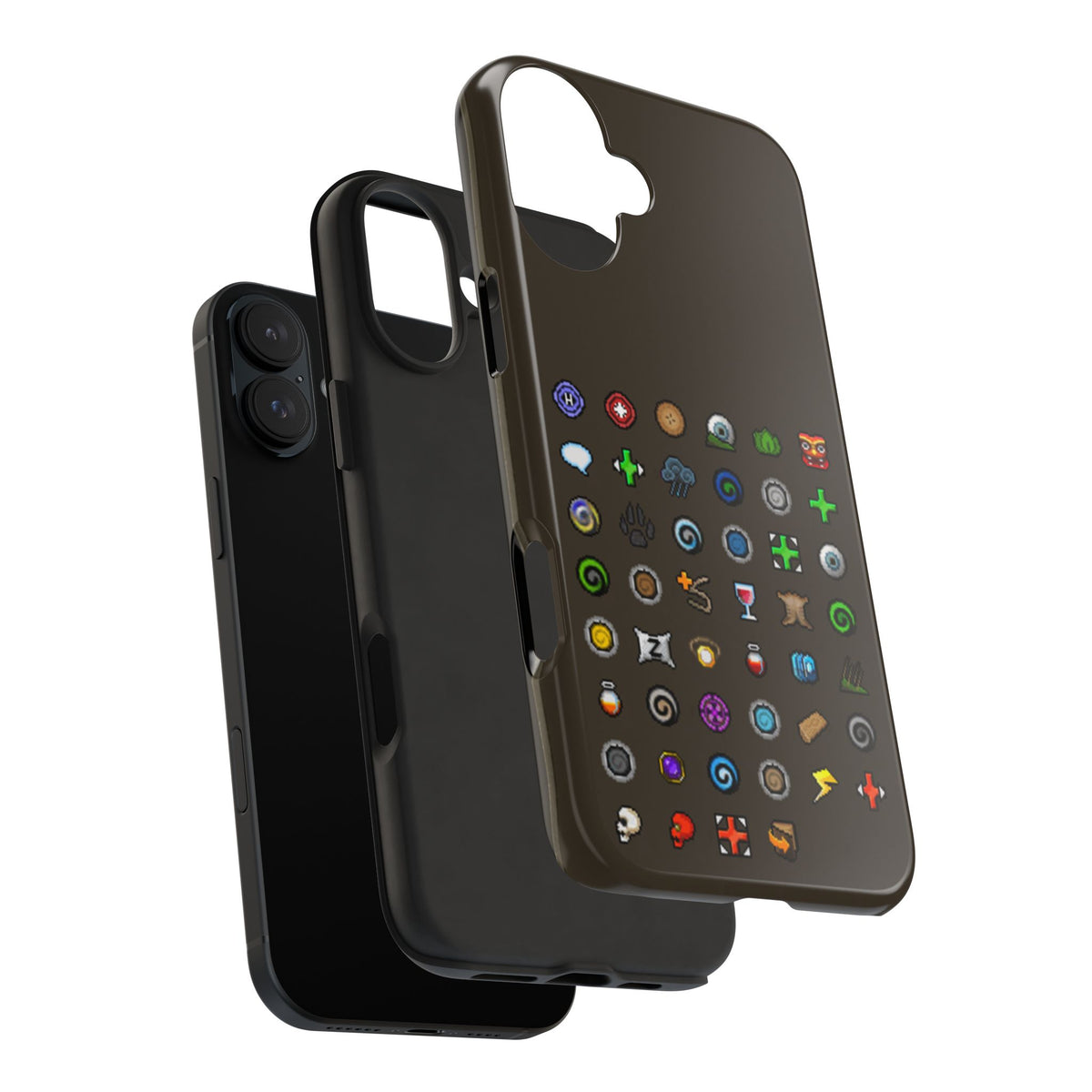 OSRS Lunar Spellbook Phone Case ( Iphone 15 , 16 , 17 , 18 , pro , pro max )