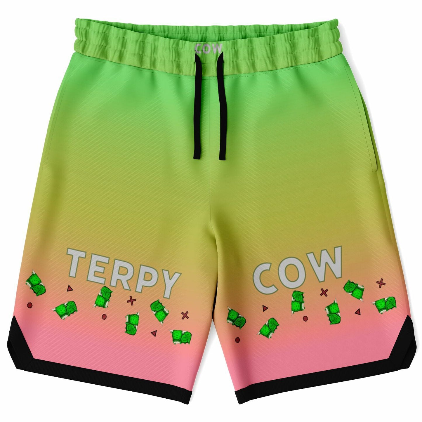 Terpy Cow Basketball Shorts