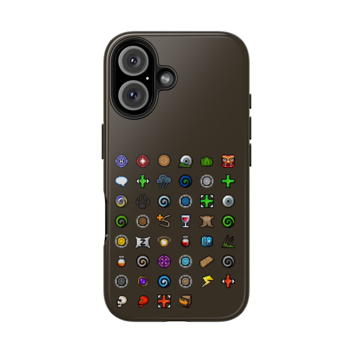 OSRS Lunar Spellbook Phone Case ( Iphone 15 , 16 , 17 , 18 , pro , pro max )