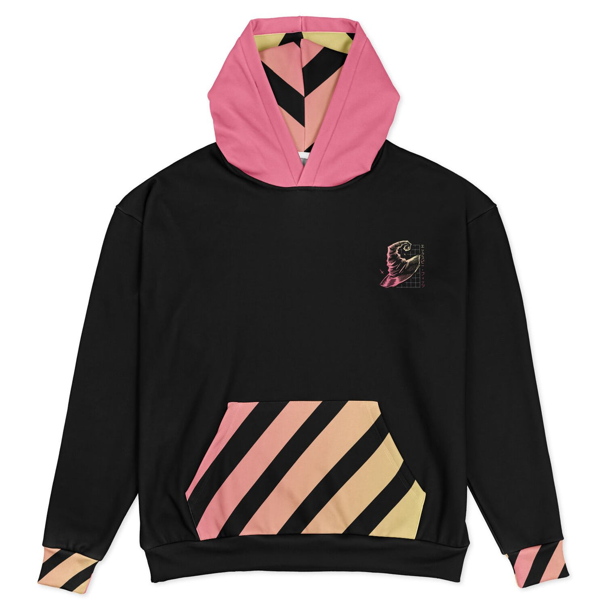 XP FITS KITSUNE MAGIC FOX Heavy Oversized Hoodie