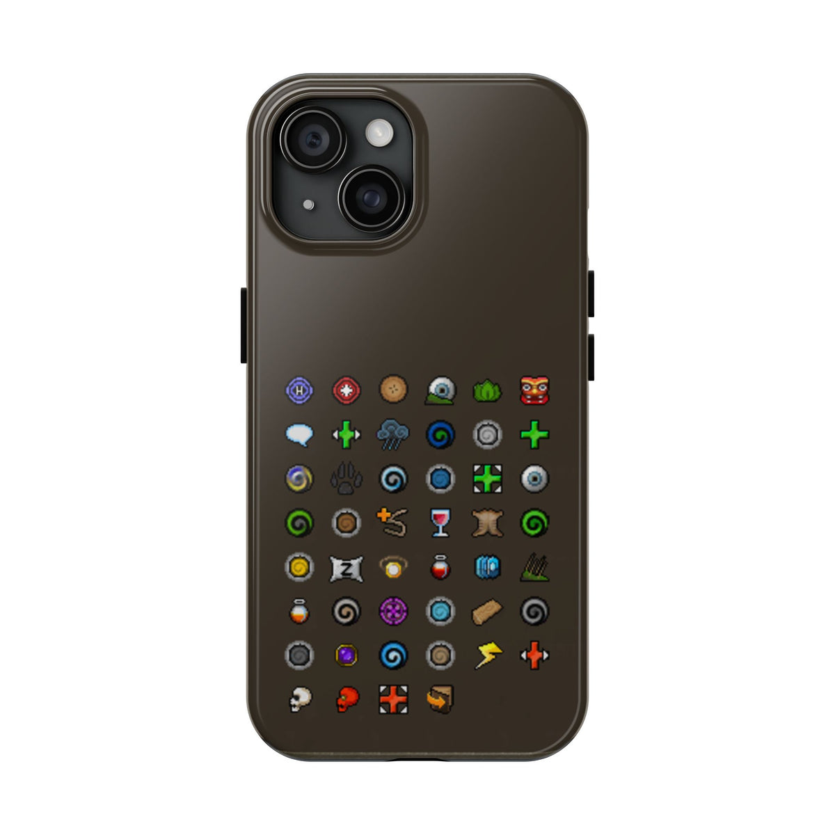 OSRS Lunar Spellbook Phone Case ( Iphone 15 , 16 , 17 , 18 , pro , pro max )