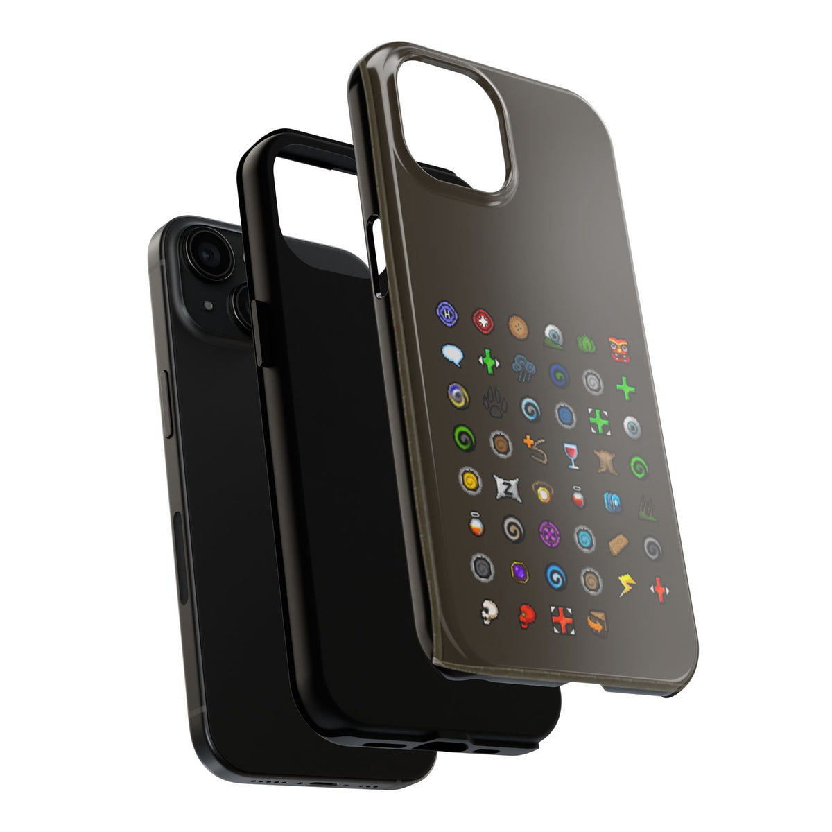 OSRS Lunar Spellbook Phone Case ( Iphone 15 , 16 , 17 , 18 , pro , pro max )