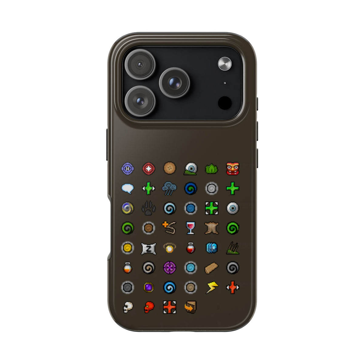 OSRS Lunar Spellbook Phone Case ( Iphone 15 , 16 , 17 , 18 , pro , pro max )