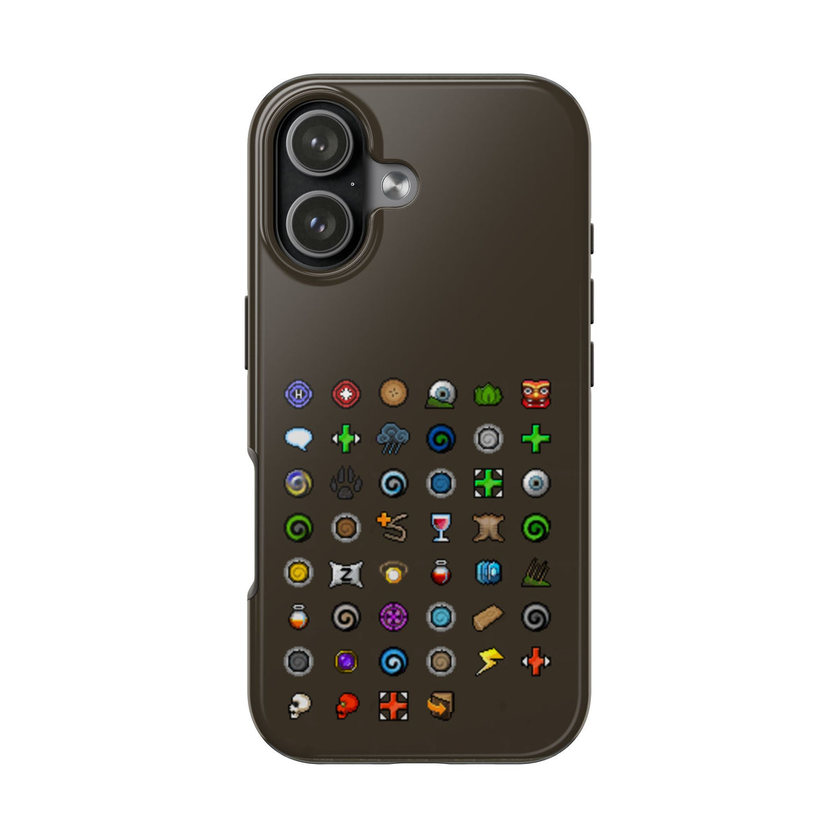 OSRS Lunar Spellbook Phone Case ( Iphone 15 , 16 , 17 , 18 , pro , pro max )