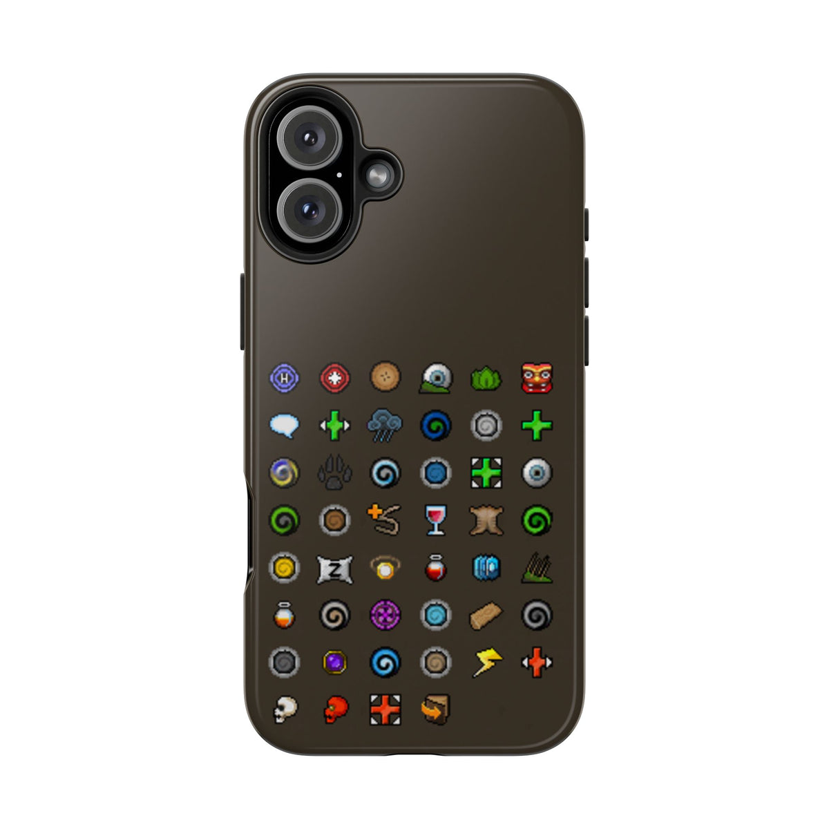 OSRS Lunar Spellbook Phone Case ( Iphone 15 , 16 , 17 , 18 , pro , pro max )