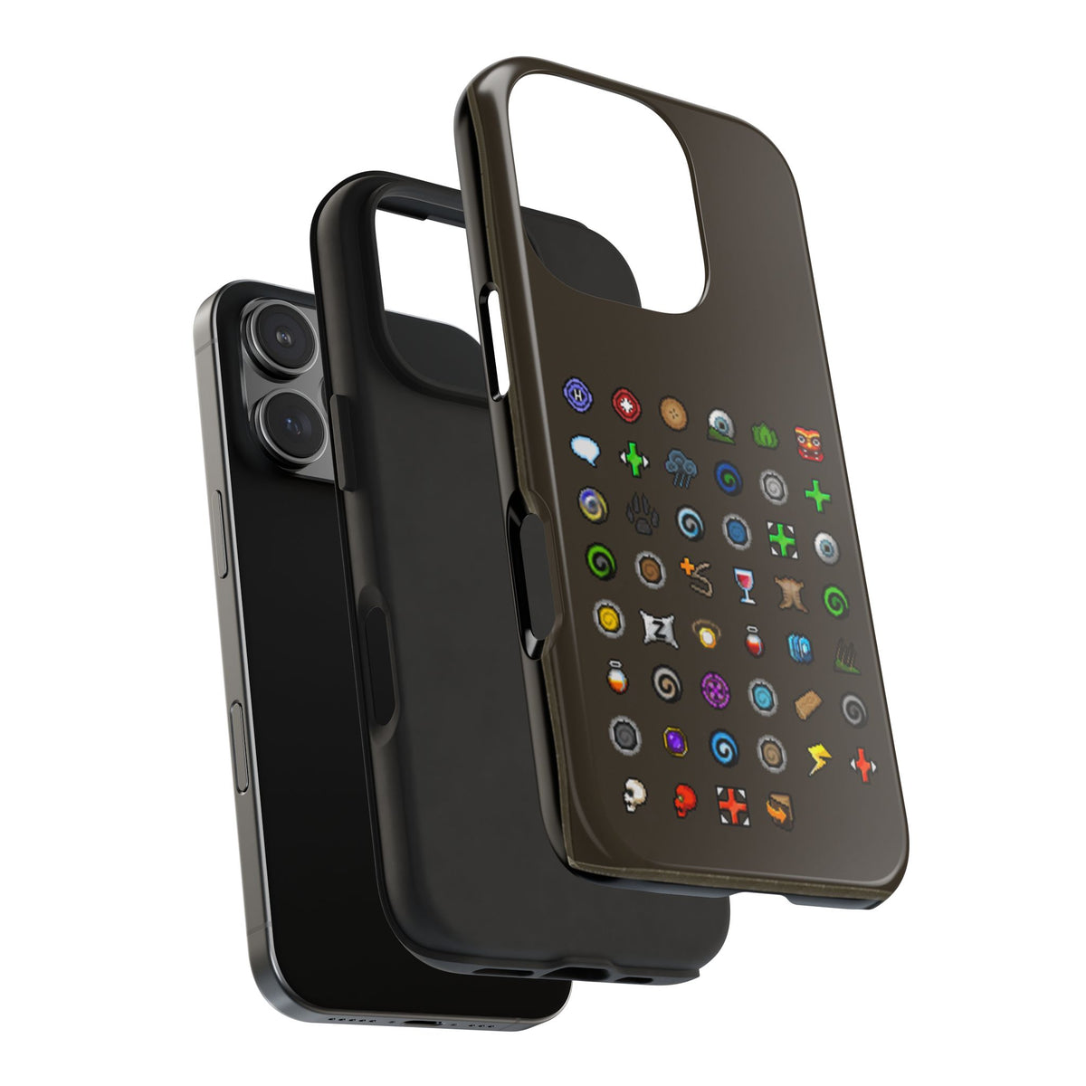 OSRS Lunar Spellbook Phone Case ( Iphone 15 , 16 , 17 , 18 , pro , pro max )
