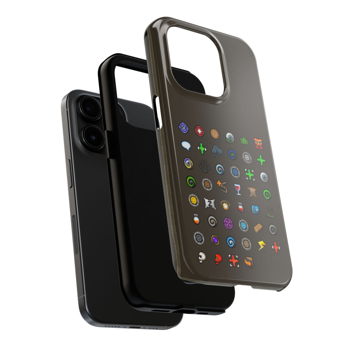 OSRS Lunar Spellbook Phone Case ( Iphone 15 , 16 , 17 , 18 , pro , pro max )