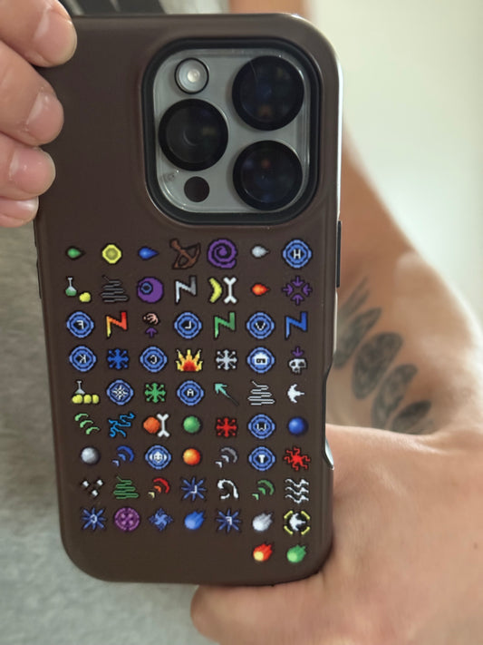 OSRS Magic Spells Phone case for [iPhone 16/ 16 Pro]