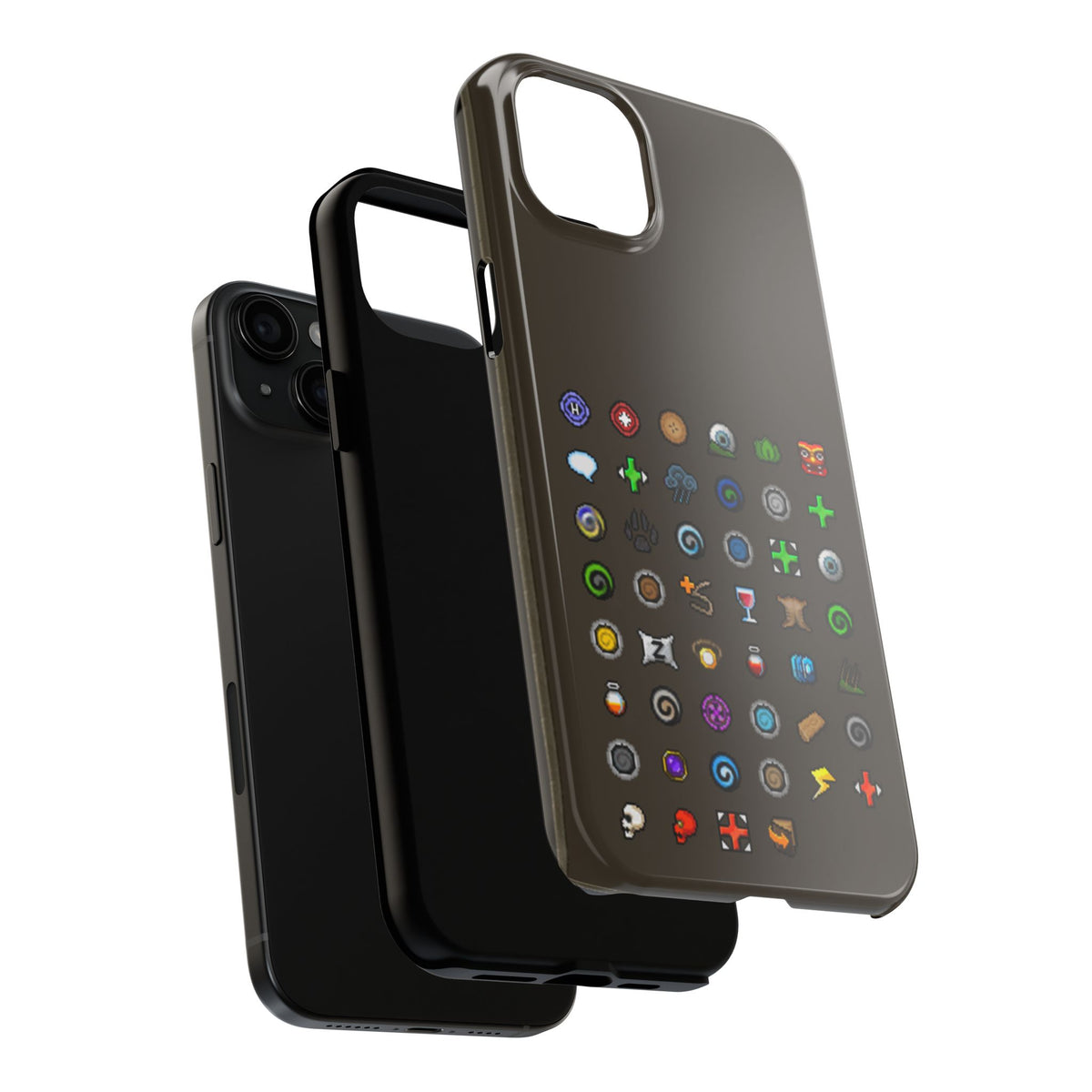 OSRS Lunar Spellbook Phone Case ( Iphone 15 , 16 , 17 , 18 , pro , pro max )
