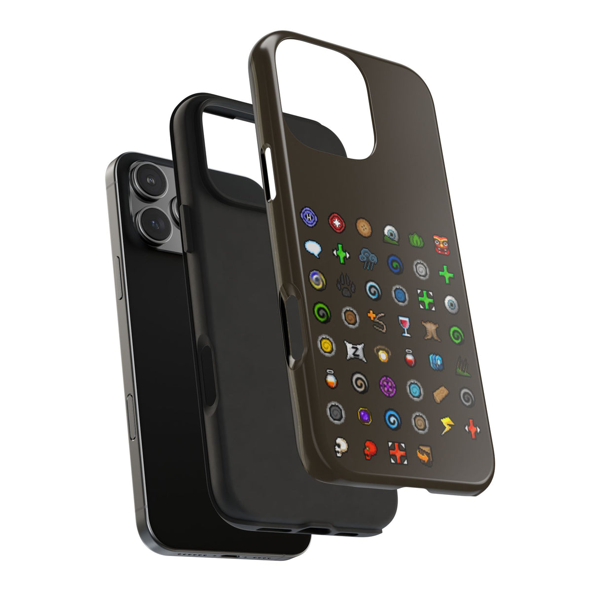 OSRS Lunar Spellbook Phone Case ( Iphone 15 , 16 , 17 , 18 , pro , pro max )
