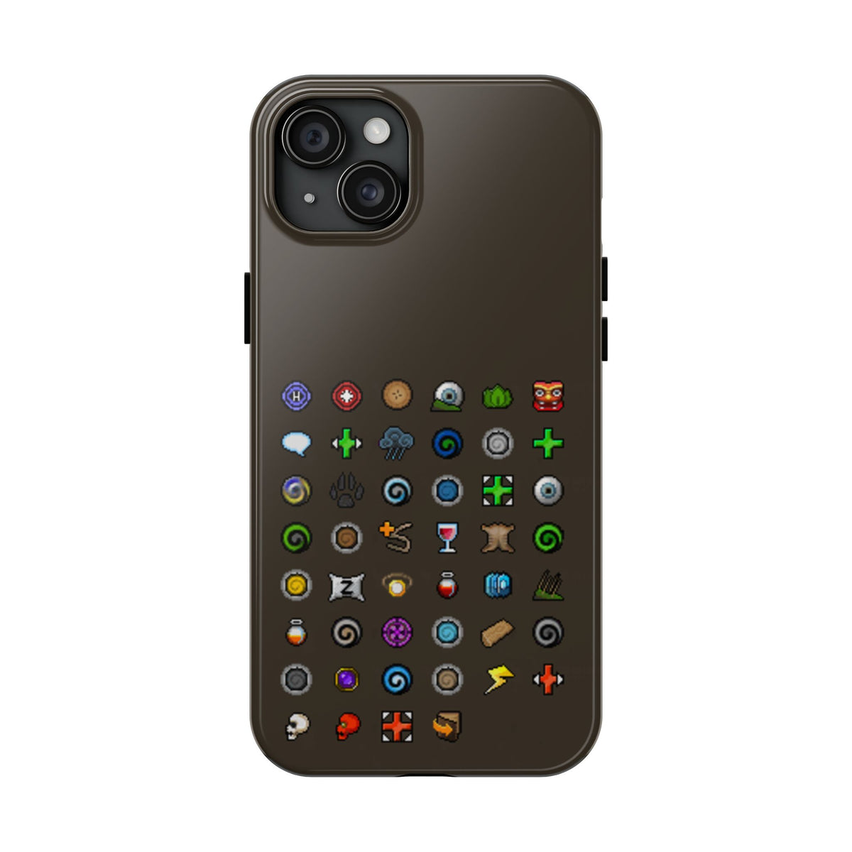 OSRS Lunar Spellbook Phone Case ( Iphone 15 , 16 , 17 , 18 , pro , pro max )