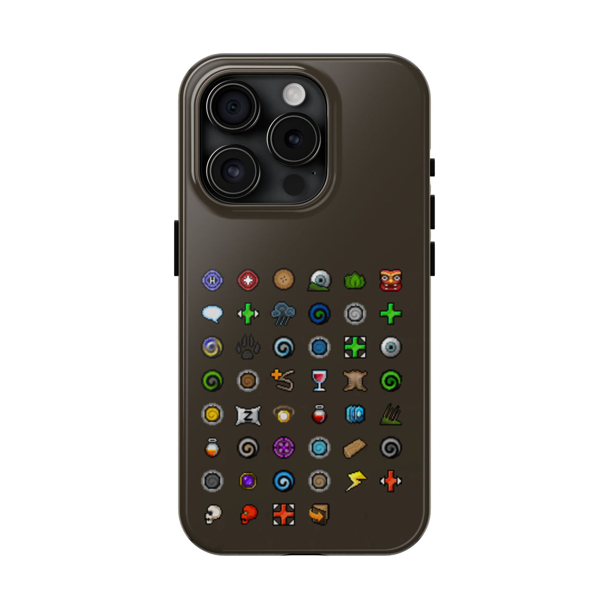 OSRS Lunar Spellbook Phone Case ( Iphone 15 , 16 , 17 , 18 , pro , pro max )