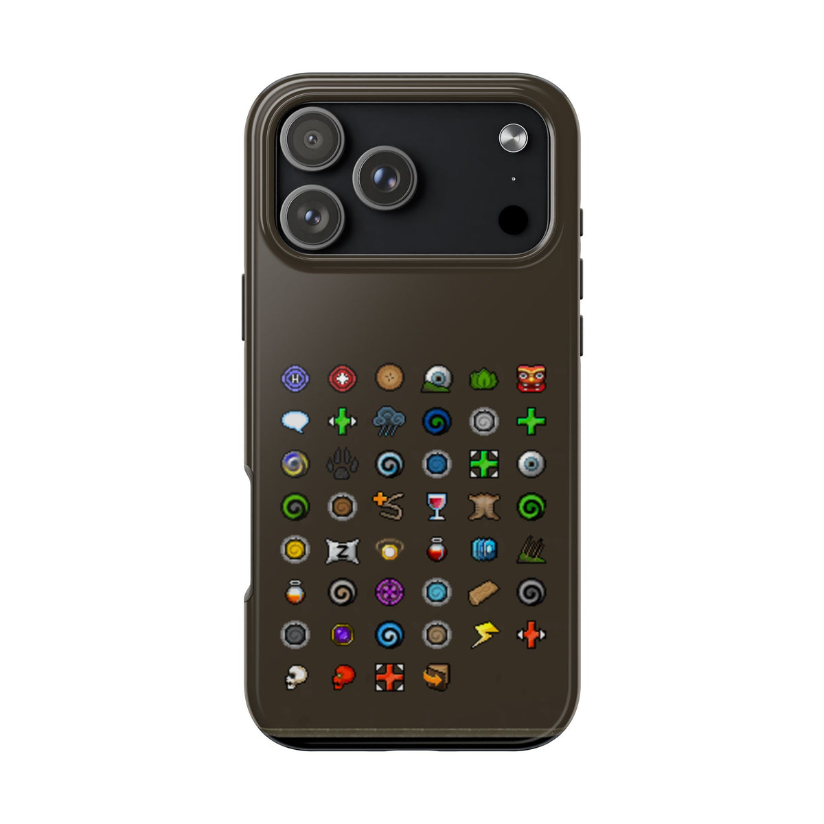 OSRS Lunar Spellbook Phone Case ( Iphone 15 , 16 , 17 , 18 , pro , pro max )