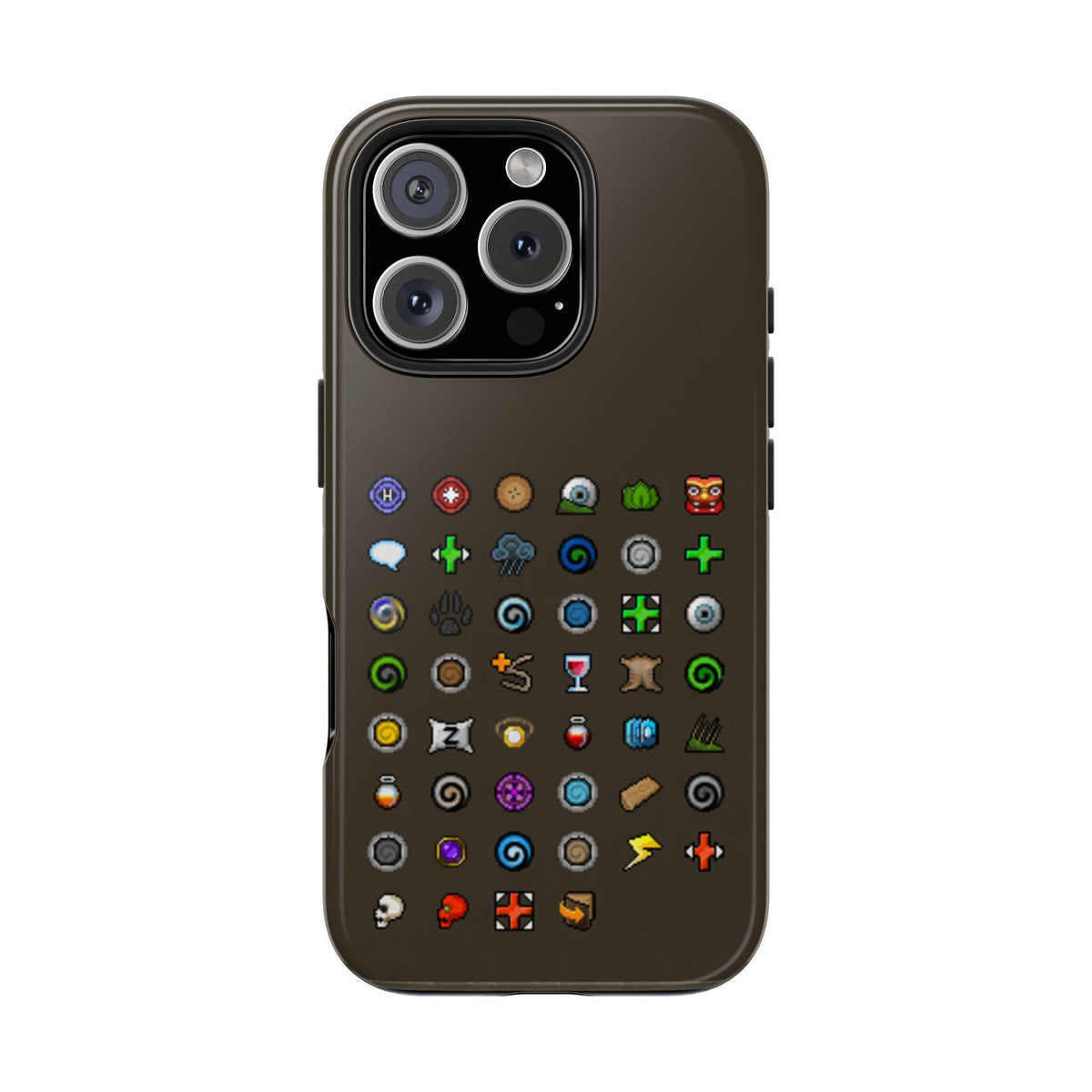 OSRS Lunar Spellbook Phone Case ( Iphone 15 , 16 , 17 , 18 , pro , pro max )